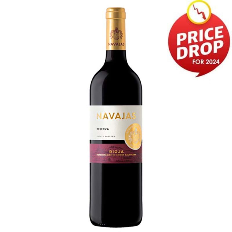 BODEGAS NAVAJAS Rioja Reserva 2017 Bottle Image