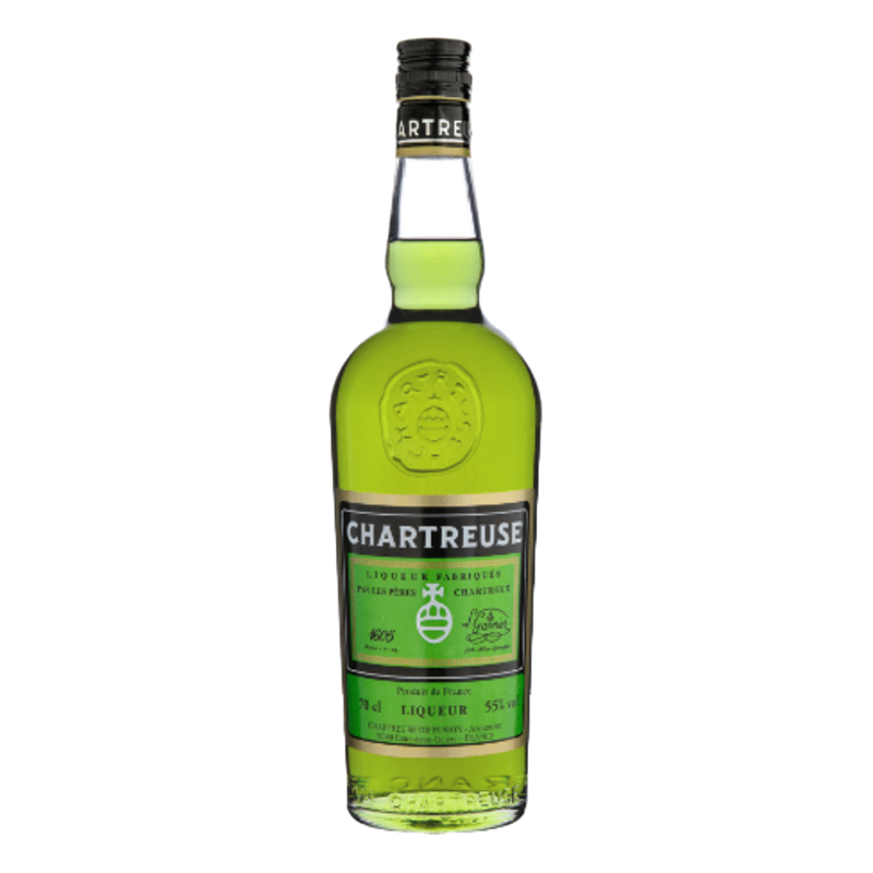 CHARTREUSE 'Green' Herb Liqueur from France Bottle (70cl) 55%abv Image