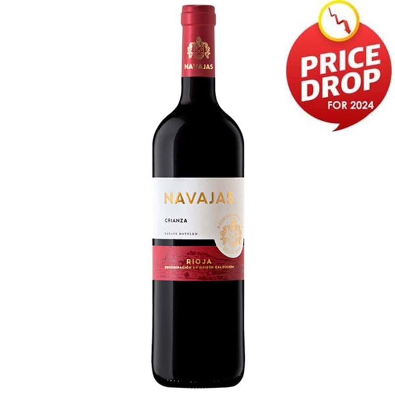 BODEGAS NAVAJAS Rioja Crianza 2018 Bottle Image