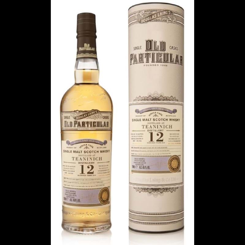 DOUGLAS LAING Old Particular Teaninich 12 Year Old Single Cask Highland (Dist. Nov 2010) Bottle (70cl) 48.4%abv (rtc) Image