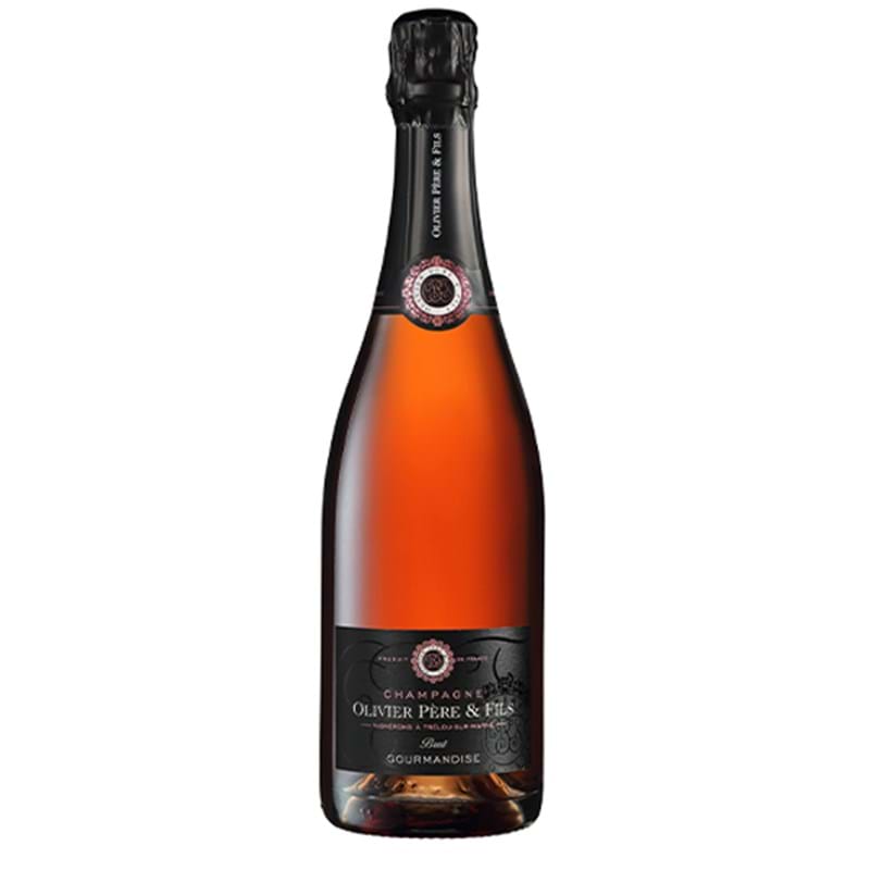 CHAMPAGNE OLIVIER PERE ET FILS Brut Rose 'Cuvee Gourmandise' NV Bottle/cc Image