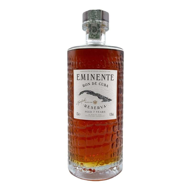 EMINENTE 7 Year Old Reserva Cuban Rum Bottle (70cl) 41.3%abv - NO DISCOUNT Image