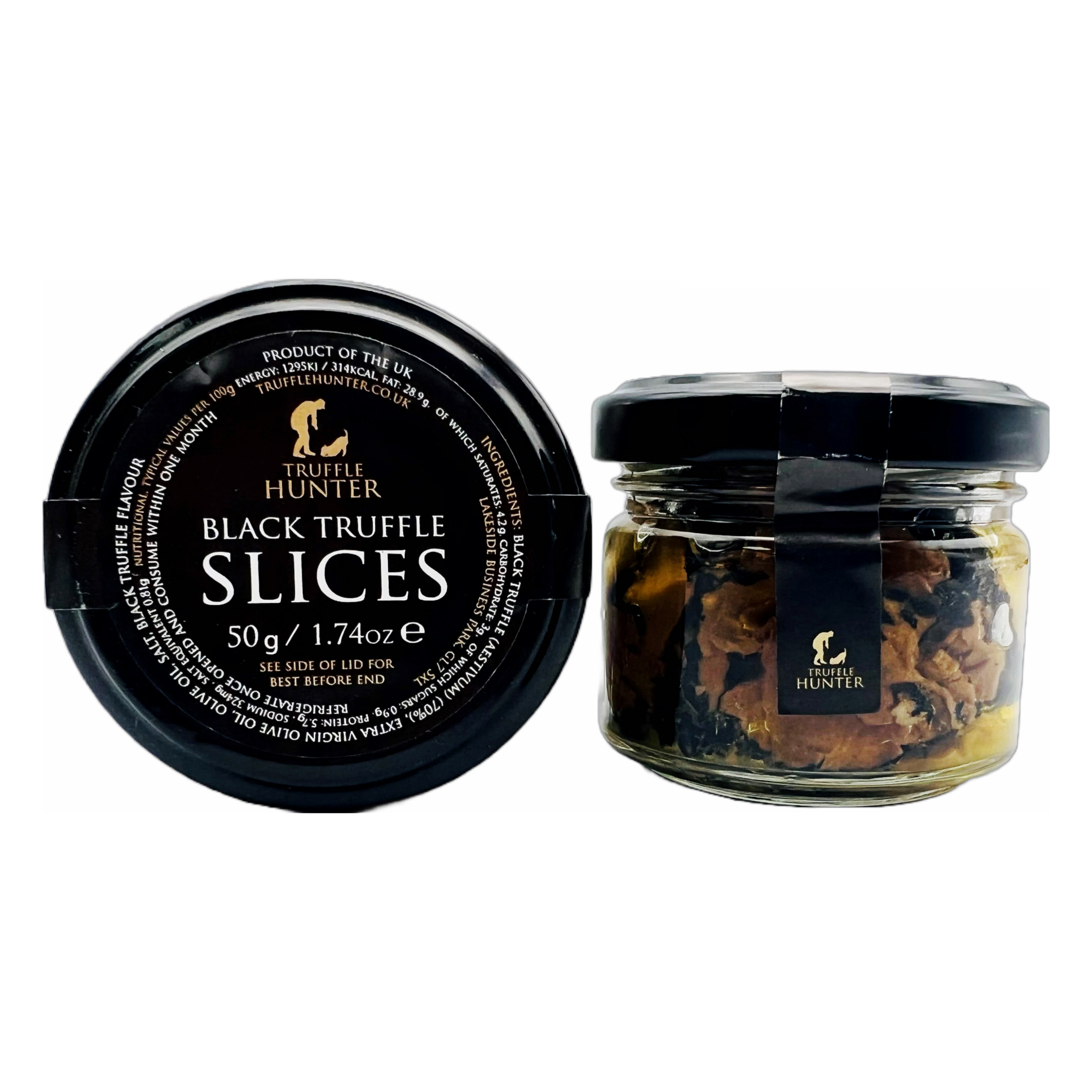 TRUFFLE HUNTER Black Truffles Slices 50g Jar Image