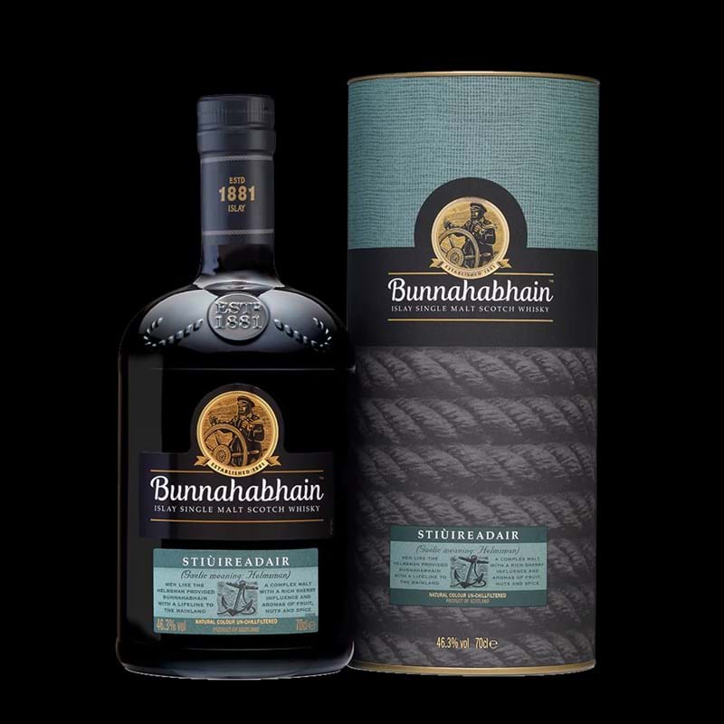 BUNNAHABHAIN Stiuireadair Isle of Islay Single Malt Whisky Quarter (20cl) 46.3%abv SOLD OUT Image