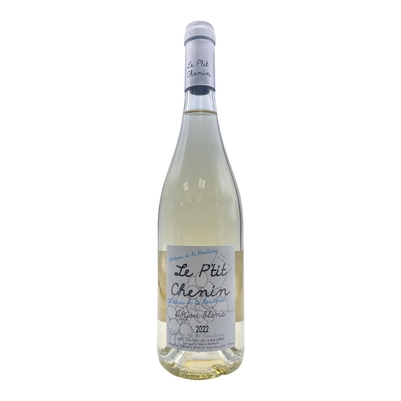 CHATEAU LA ROULERIE Anjou Blanc 'Le P’tit Chenin' 2022 Bottle 12%abv (100% Chenin Blanc) ORG/VEG/VGN (los) Image