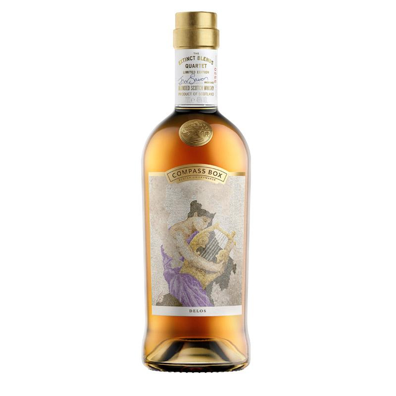 COMPASS BOX Delos 'Extinct Blends Quartet' Blended Scotch Whisky Bottle (70cl) 49%abv Image