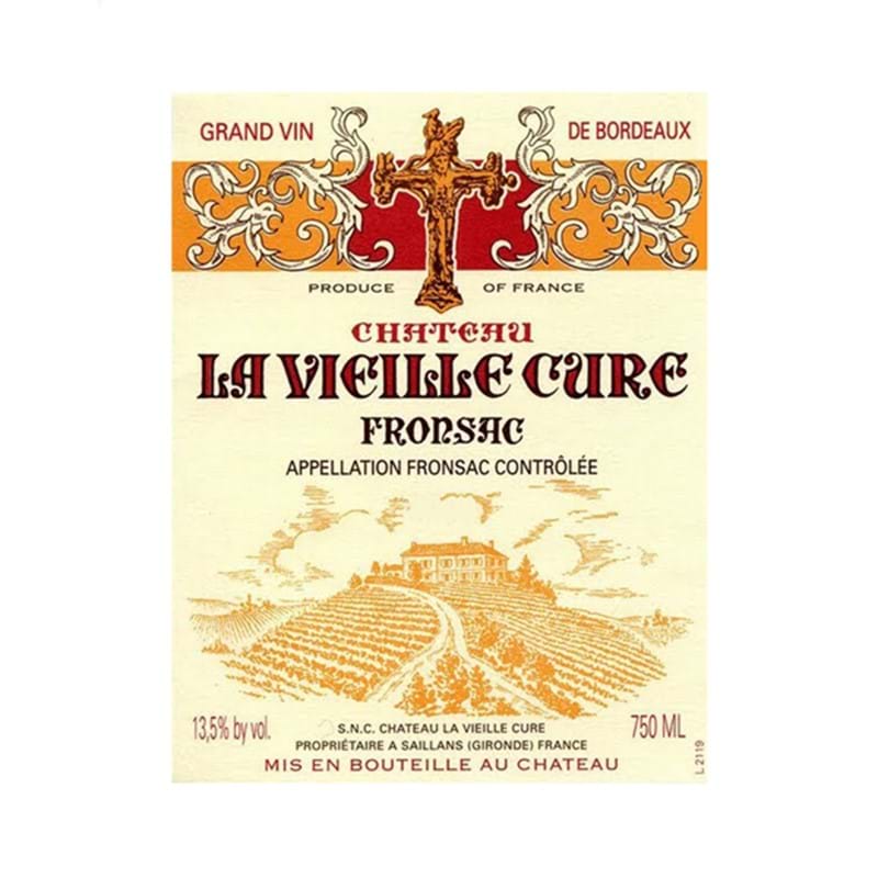 CHATEAU LA VIEILLE CURE Fronsac 2019 Case x 12 Bottles - PRE-RELEASE Image