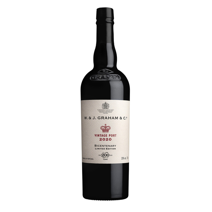 W & J GRAHAM'S Vintage Port 'Bicentenary Edition' 2020 Bottle Image