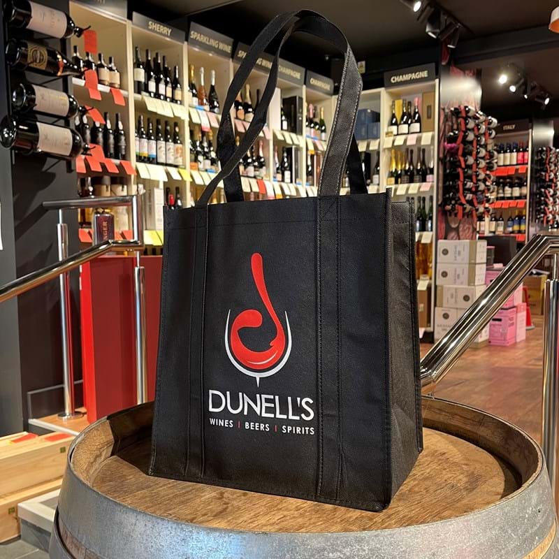 DUNELL'S Black Non-Woven Tote Bag - NO DISCOUNT Image