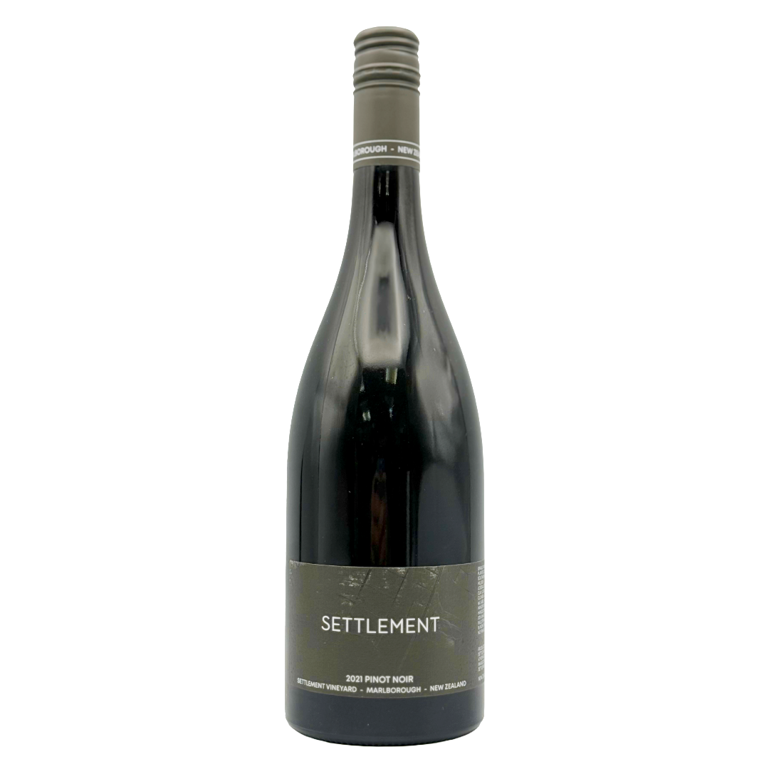 SETTLEMENT Marlborough Pinot Noir 2021 Bottle ORG/VGN Image