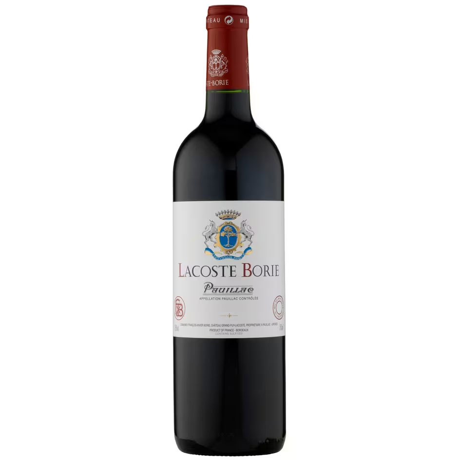 LACOSTE-BORIE 2nd wine of Ch. Grand Puy Lacoste, Pauillac 2022 Bottle Image