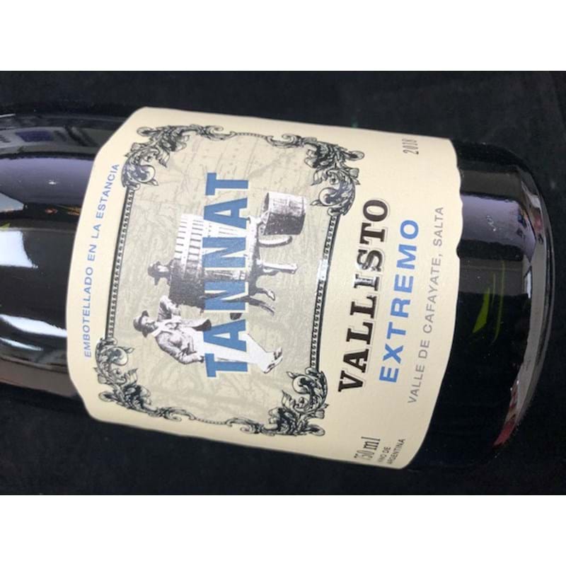 VALLISTO Tannat 'Extremo' - Calchaqui Valley, Salta 2018 (21) Bottle Image