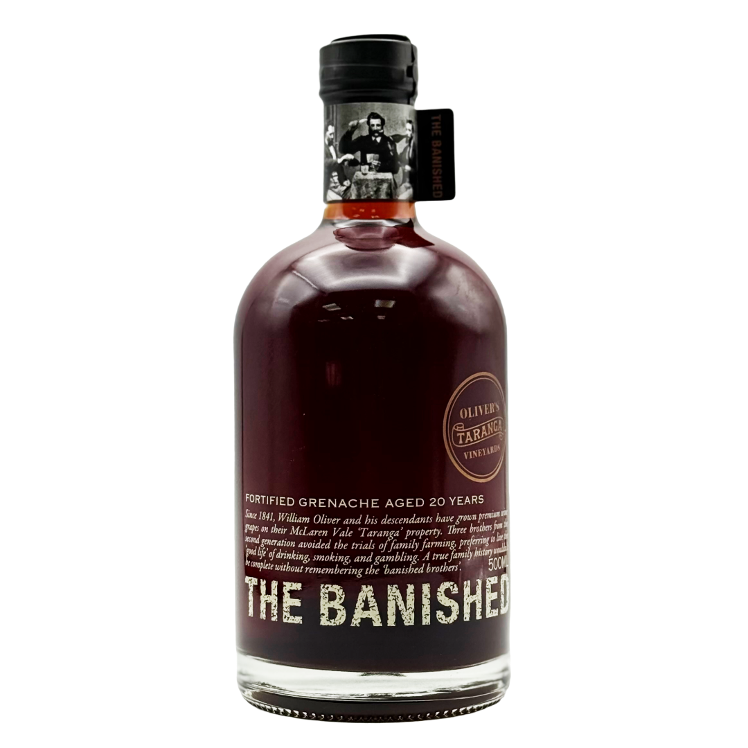 Oliver's Taranga 'The Banished' 20 Year Old Fortified Grenache - McLaren Vale NV HALF LITRE (los) Image