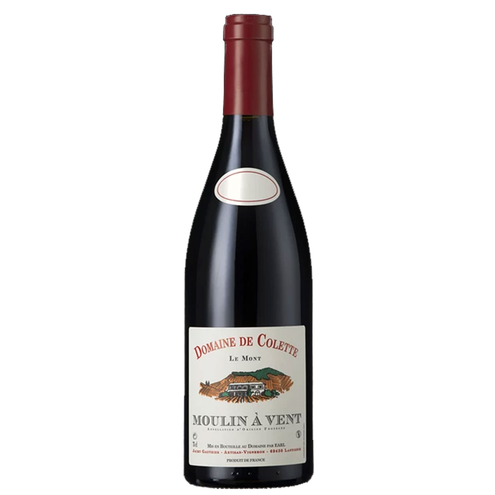 DOMAINE DE COLETTE Moulin-a-Vent Beaujolais Cru 'Le Mont' 2023/24 Bottle VEG/VGN (Gamay) Image