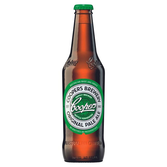 COOPERS Original Pale Ale (Green Label) - South Australia (375ml) 4.5%abv - SINGLE Image