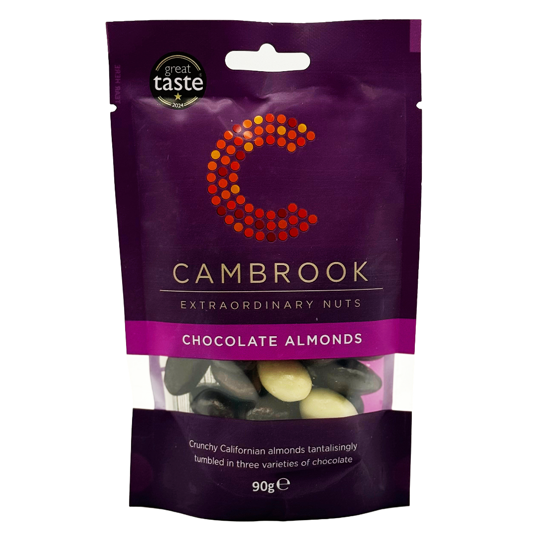 CAMBROOK 'Extraordinary Nuts' Chocolate Almonds 90g (Christmas) Image