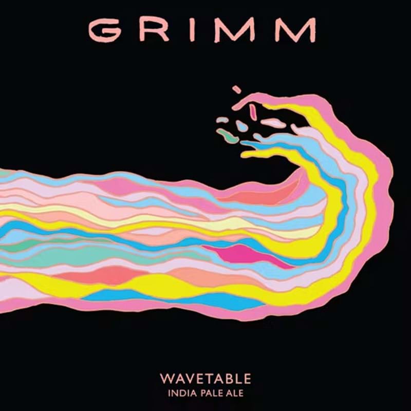 GRIMM 'Wavetable' Hazy IPA with Strata, Mosaic, Citra CAN (473ml) 6.7%abv - SINGLE bbe06/25 (rtc) Image