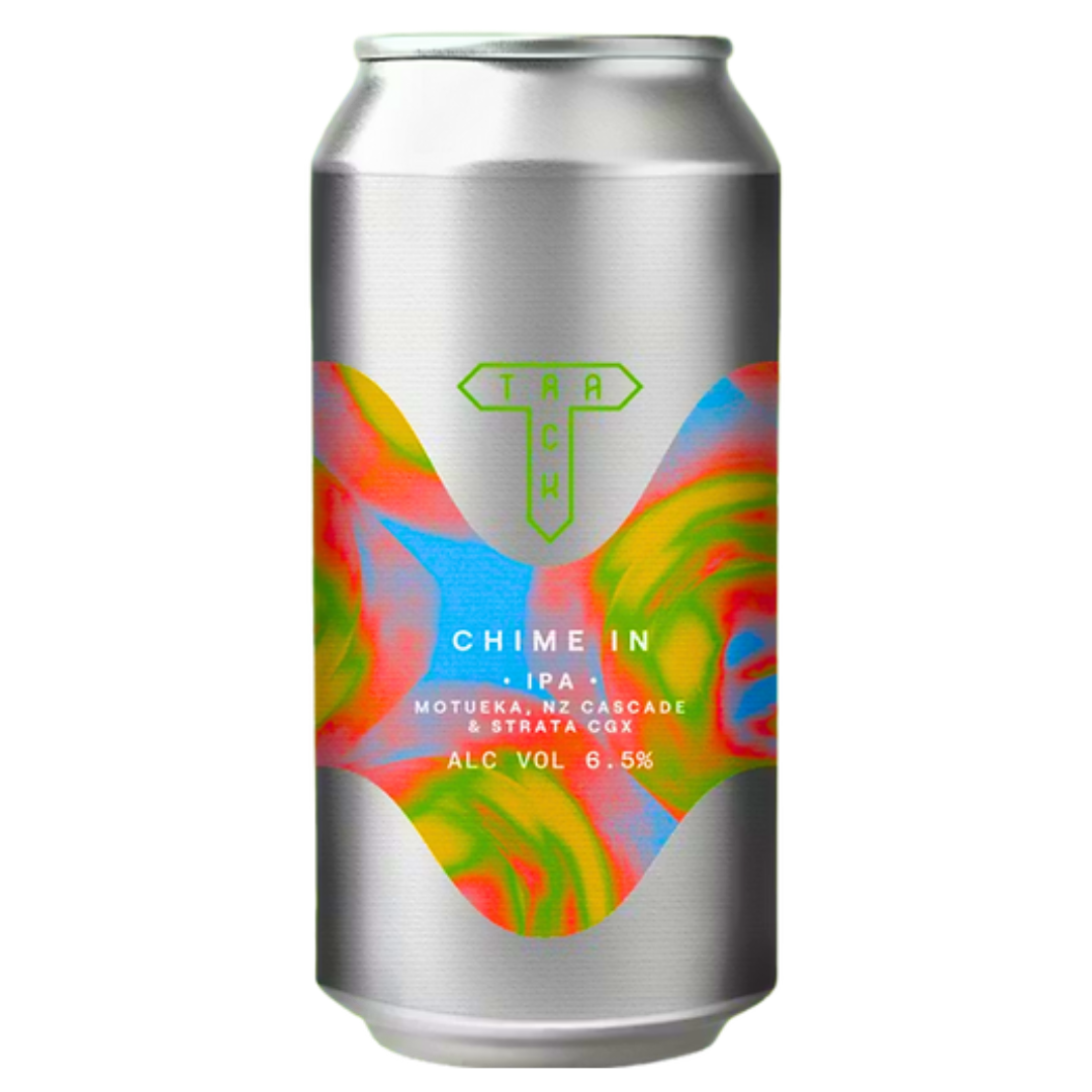 TRACK BREWING 'Chime In' IPA w/Motueka, NZ Cascade & Strata CGX CAN (440ml) 6.5%abv VGN Image