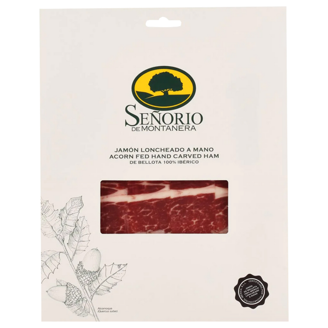 SENORIO DE MONTANERA Iberico Bellota Senorio (Acorn-Fed Hand-Carved Ham) 50g Pack Image