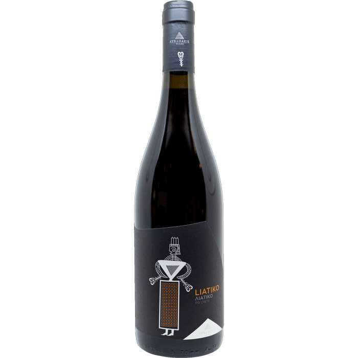 LYRARAKIS WINES Liatiko Red PGI 'Queen' 2023/24 Bottle VGN Image
