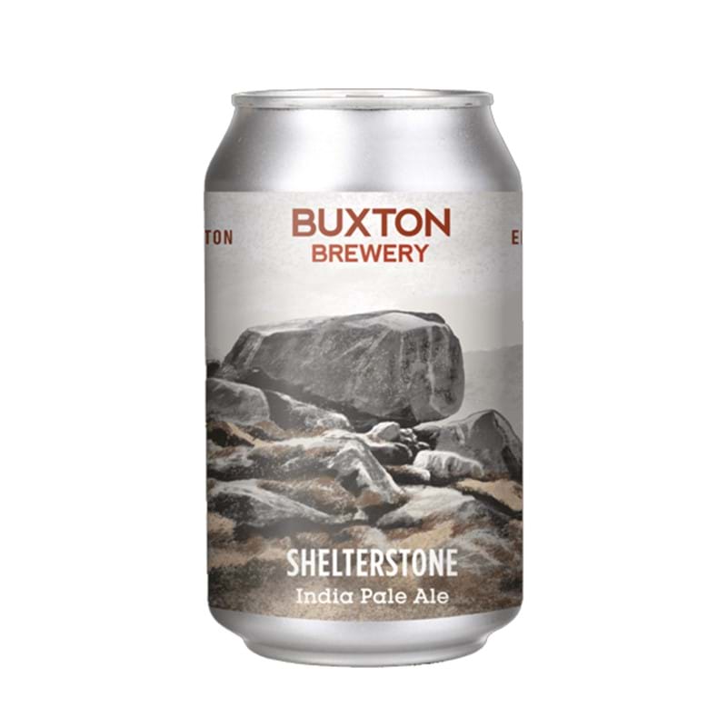 BUXTON Shelterstone Indian Pale Ale CAN (330ml) 5.6%abv - VGN (BBE 08.10) Image