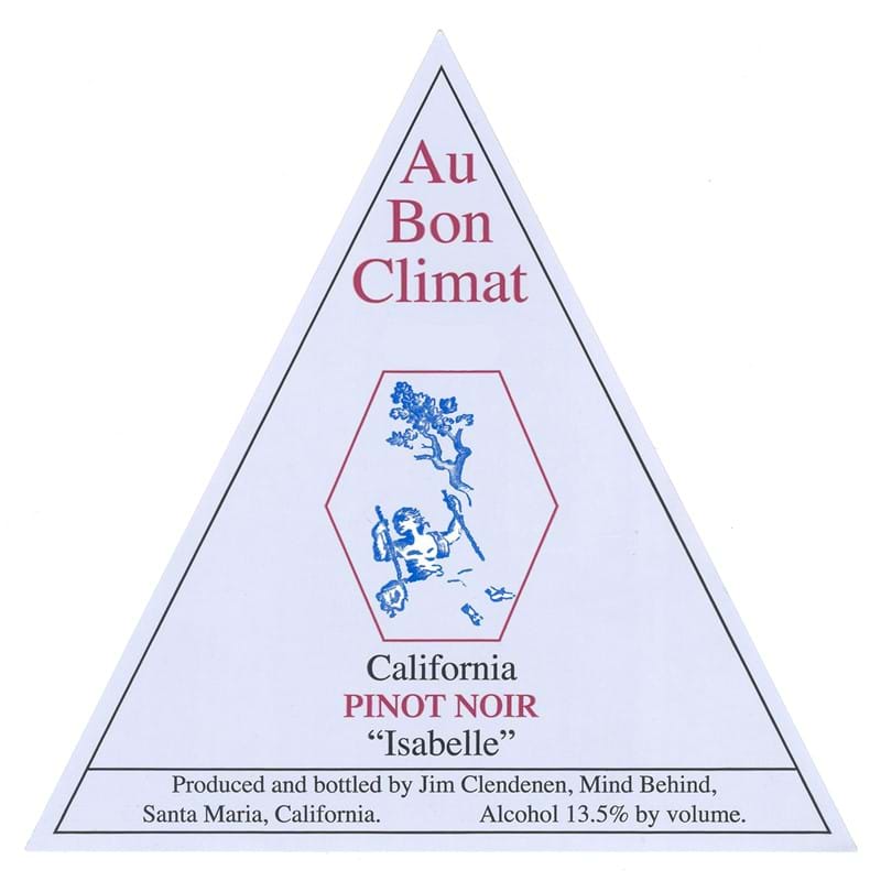AU BON CLIMAT Pinot Noir, Isabelle 2017 CASE x 6 Bottle - PRE-RELEASE Image