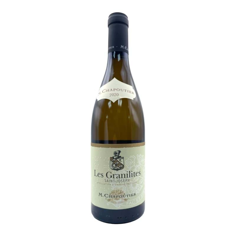 M.CHAPOUTIER Saint Joseph BLANC 'Les Granilites' 2019/20 Bottle (100% Marsanne) - ORG Image