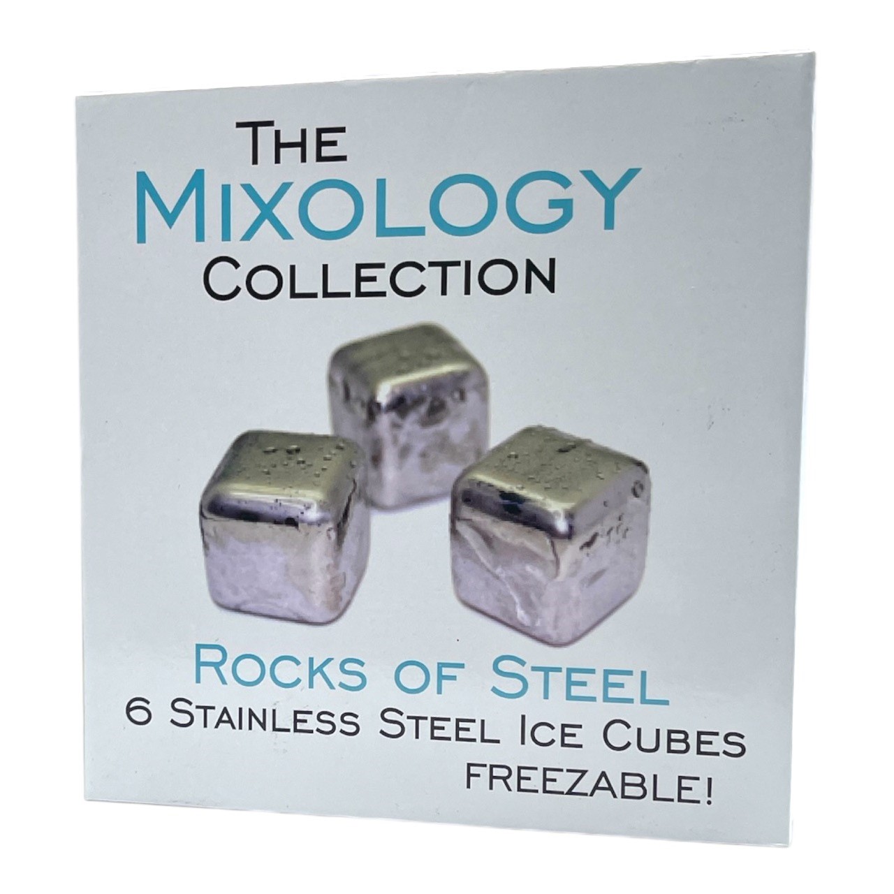 BIRCHGROVE Stainless Steel Whisky Stones 'Rocks of Steel' SET OF 6 (5801) (los) Image