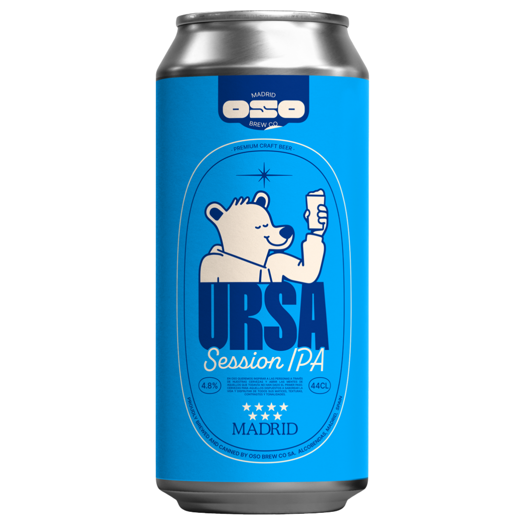 OSO BREW CO 'Ursa' Session IPA CAN (440ml) 4.8%abv Image
