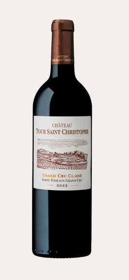 CHATEAU TOUR SAINT CHRISTOPHE Rouge Grand Cru Classe Saint-Emilion 2023 Wooden Case x 6 Bottles - PRE-RELEASE Image