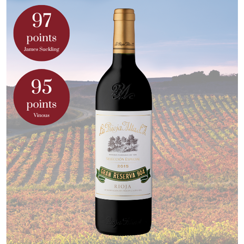 LA RIOJA ALTA Rioja Gran Reserva '904' - Rioja Alta 2015 MAGNUM Image
