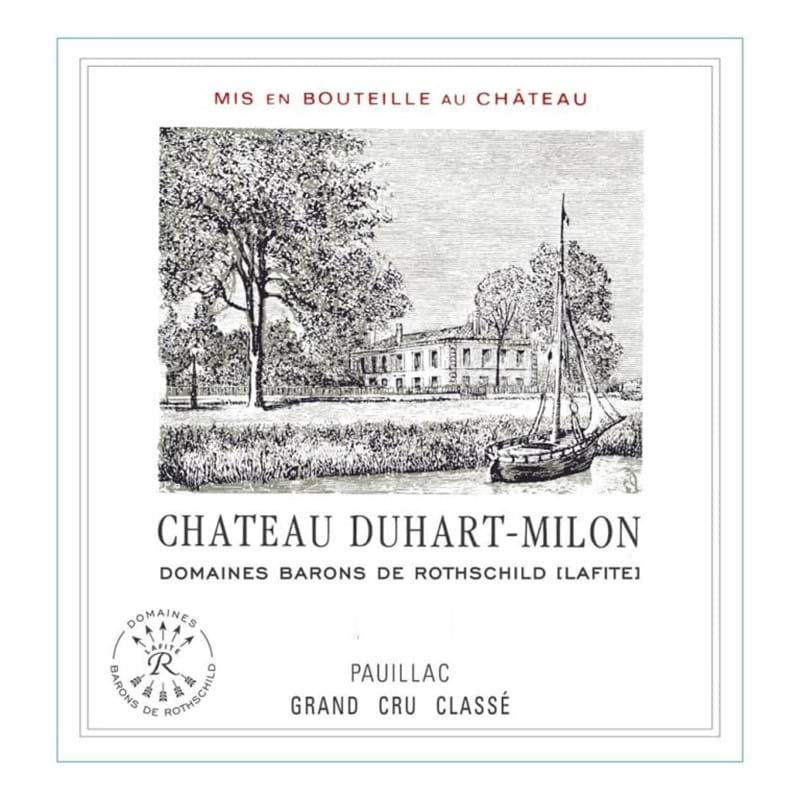 CHATEAU DUHART-MILON ROTHSCHILD 4eme Cru 2020 Wooden Case x 6 Bottles - PRE-RELEASE Image