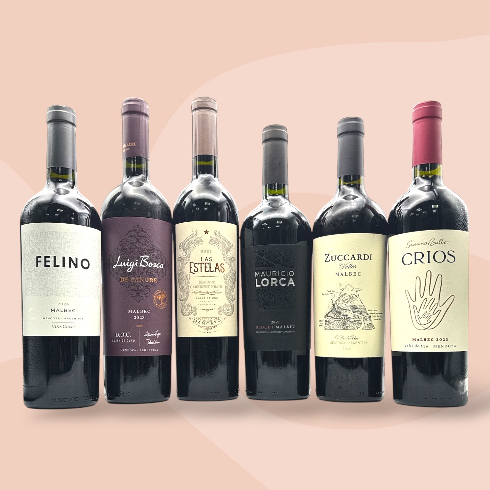 DUNELL'S WINE SELECTION Magnificent Malbec's No.03 Mixed Case x 6 Bottles Image