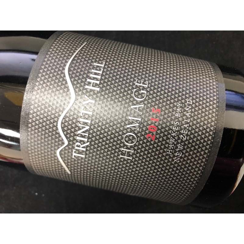 TRINITY HILL Syrah Homage, Gimblett Gravels (Shiraz) 2015 Bottle (los) Image