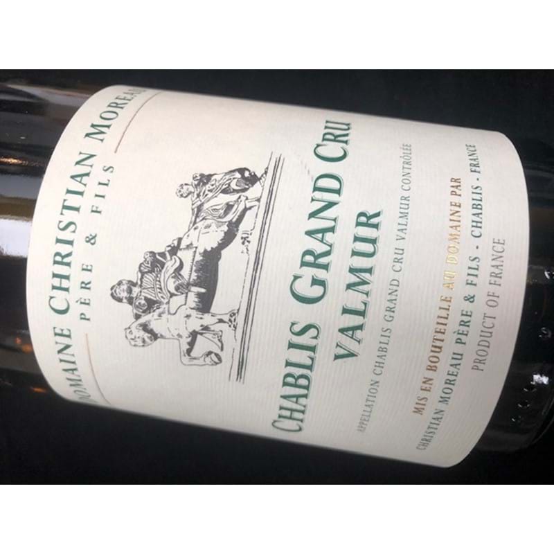 CHRISTIAN MOREAU Chablis Grand Cru 'Valmur' 2015/16*** Bottle (Chard) Image