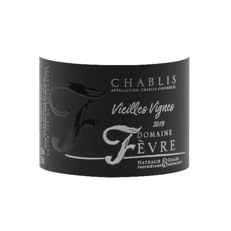 NATHALIE & GILLES FEVRE Chablis Vieilles Vignes 2019 Case x 6 Bottles - PRE-RELEASE Image