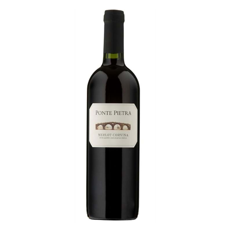 PONTE PIETRA Merlot-Corvina 2019/20 Bott VEG/VGN 12%abv (60% Merlot ,40% Corvina) Image