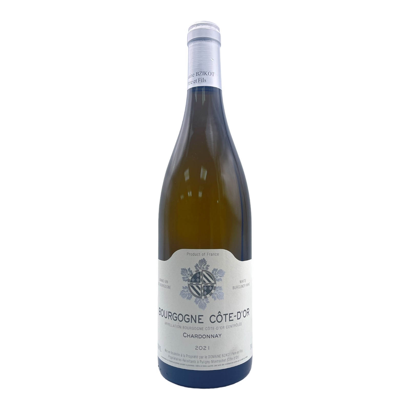 SYLVAIN BZIKOT Bourgogne Chardonnay Cote d-Or 2021 Bottle Image