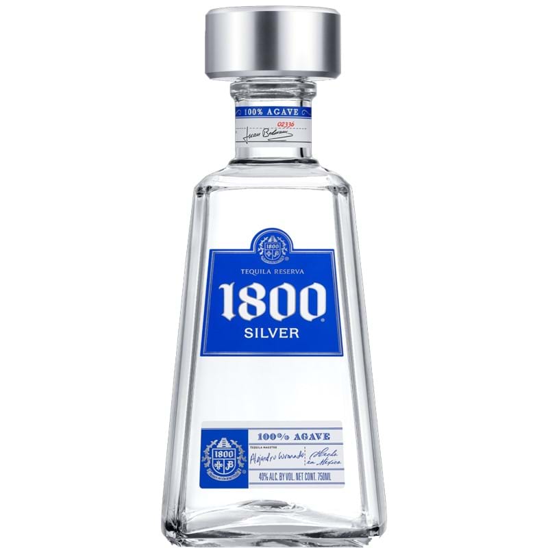 1800 Tequila Silver Blanco Reserva from Mexico (100% Agave) Bottle (70cl) 38%abv Image
