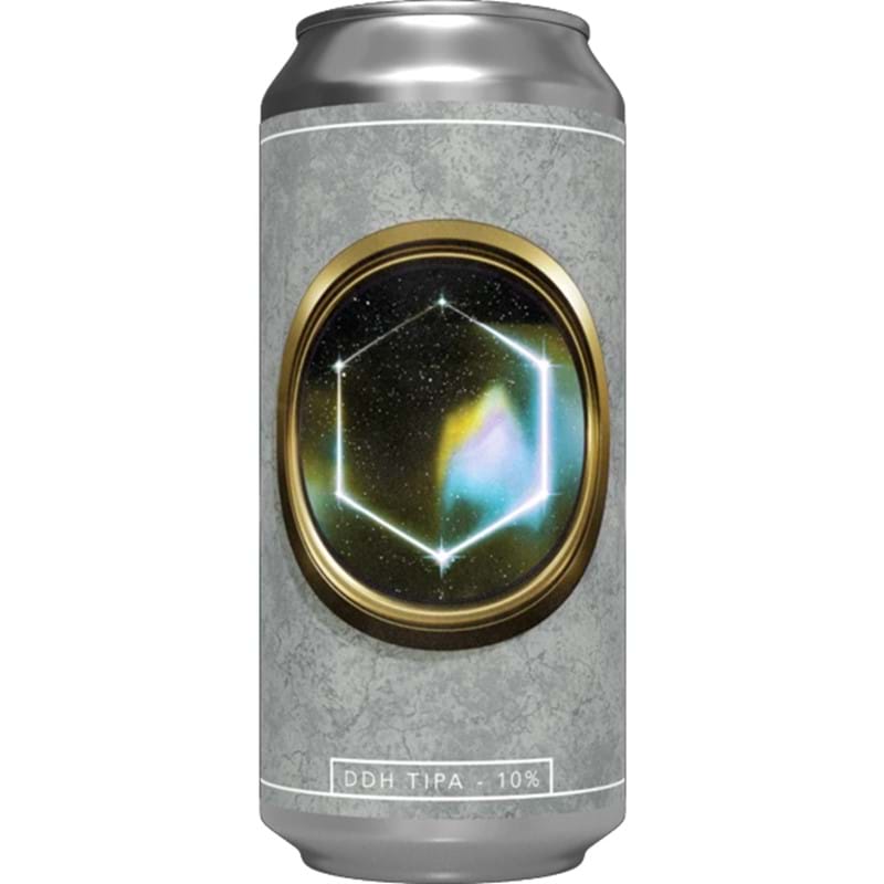 DRY & BITTER Winter Hexagon Imperial IPA 10%abv CAN (440ml) (BBE 29.09) Image
