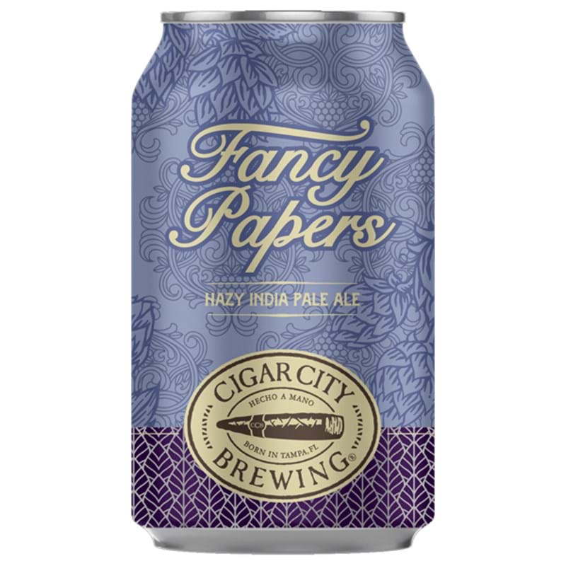 CIGAR CITY Fancy Papers, Hazy India Pale Ale (330ml) CAN 6.5%abv (rtc) Image