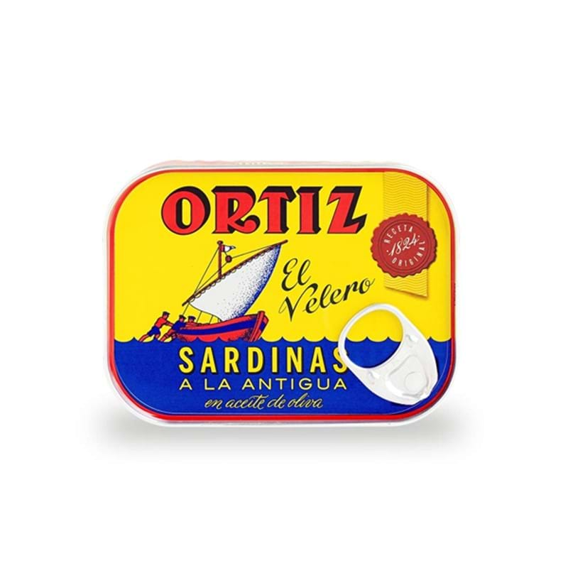 ORTIZ Sardines in Olive Oil - Cantabria 140g Tin Image