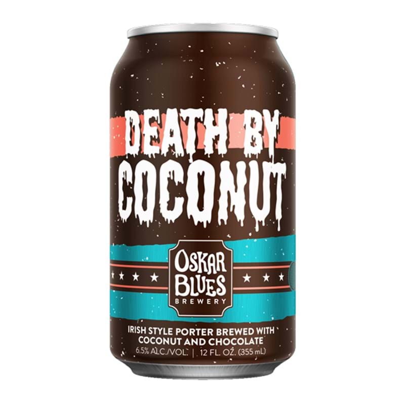 OSKAR BLUES Death By Coconut, Irish Coconut Porter (355ml) CAN 6.5%abv Image