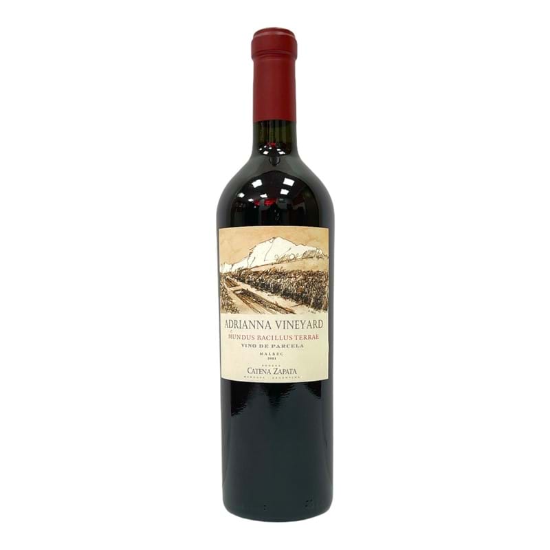 CATENA ZAPATA Adrianna Vineyards Malbec Mundus Bacillus 2011 Bottle - NO DISCOUNT (los) Image