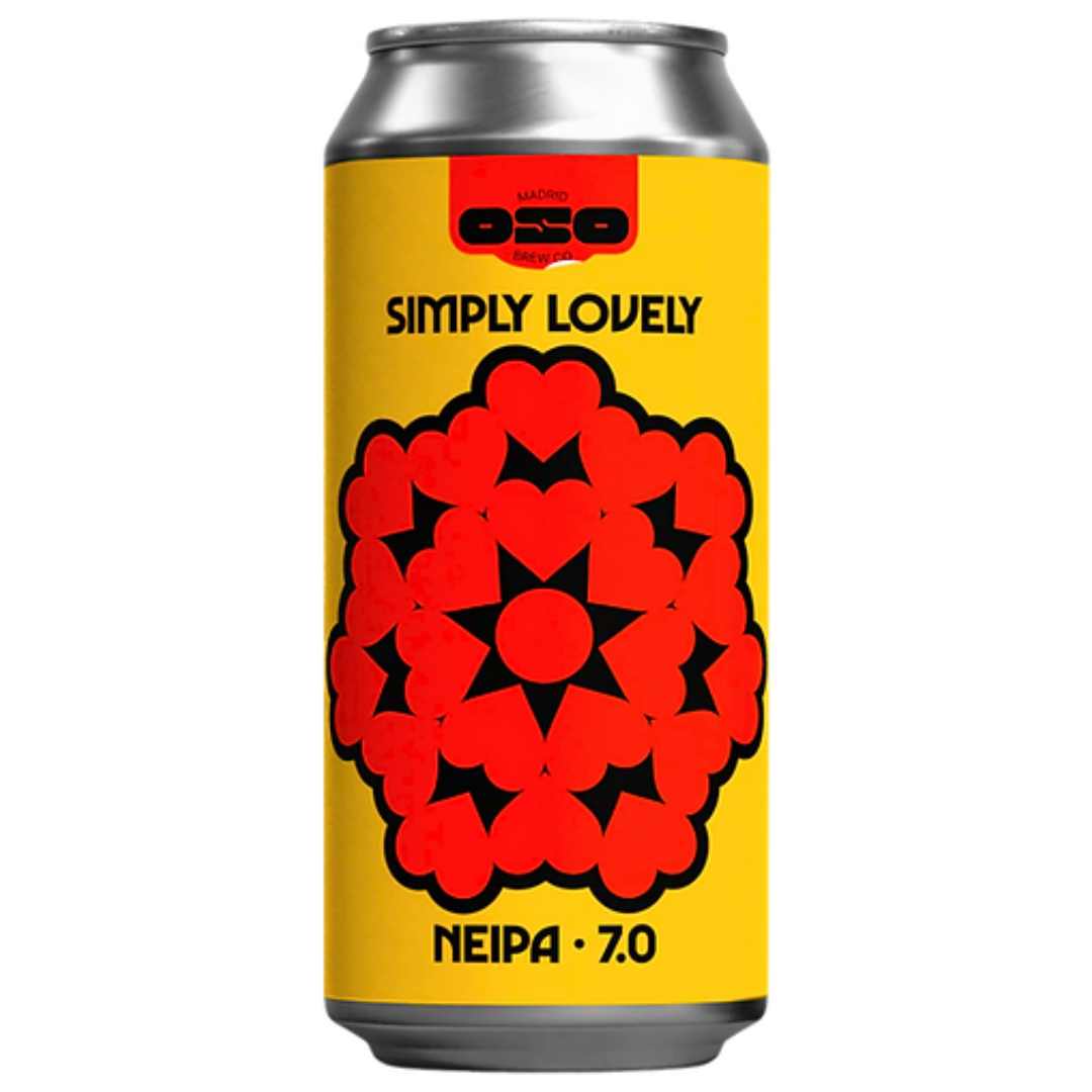 OSO BREW CO 'Simply Lovely' New England IPA CAN (440ml) 7%abv Image