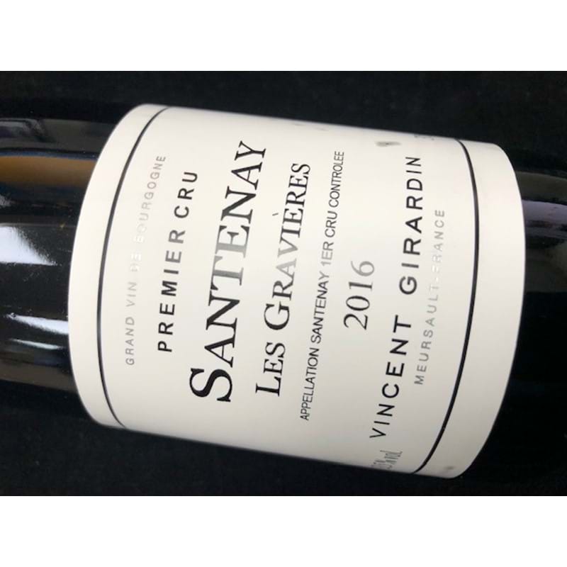 VINCENT GIRARDIN Santenay ROUGE 1er Cru, Les Gravieres 2016/17 HALF/nc (rtc) Image