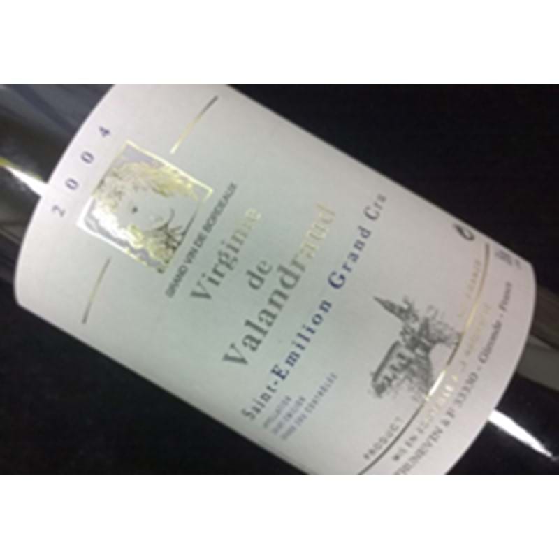 VIRGINIE DE VALANDRAUD Grand Cru Classe Saint-Emilion 2004 Bottle/nc Image