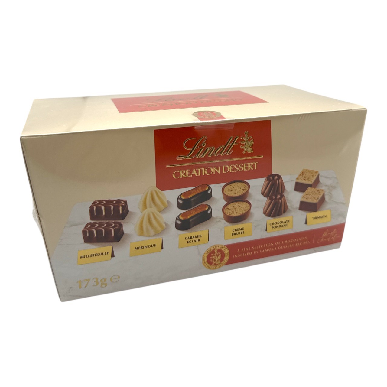 LINDT Creation Dessert (18 Chocolates) 173g Box Image