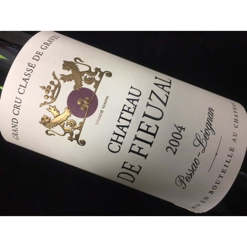 CHATEAU DE FIEUZAL Rouge 2004 HALF (rtc) Image