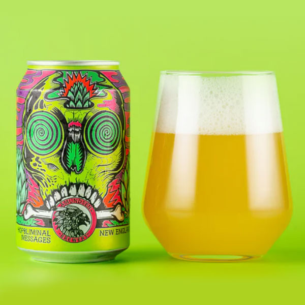 AMUNDSEN 'Hopbliminal Messages' New England IPA CAN (330ml) 5.3%abv Image
